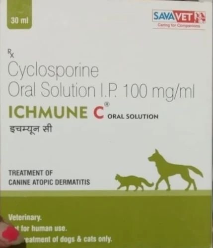 Ichmune C Cyclosporine 100mg Oral Solution