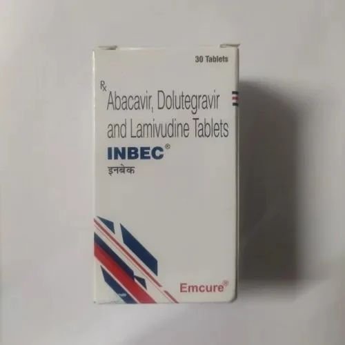 Abacavir 600mg + Dolutegravir 50mg + Lamivudine 300mg Inbec Tablet