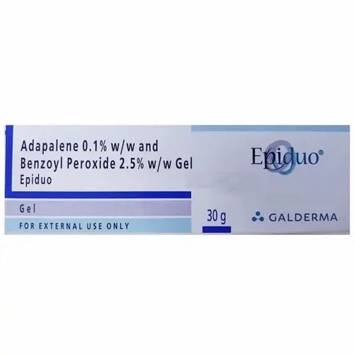 Adapalene 0.1% & Benzoyl Peroxide 2.5% Gel