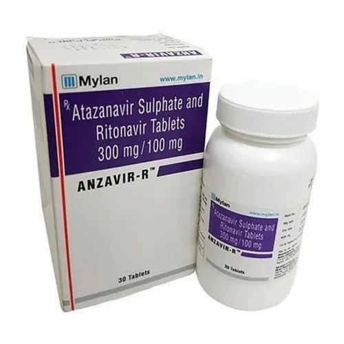 Atazanavir 300mg + Ritonavir 100mg Tablet