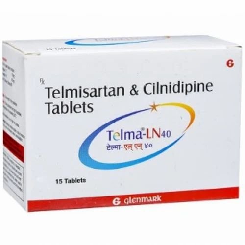 Cilnidipine 10mg + Telmisartan 40mg Tablet