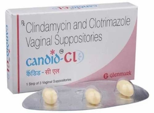 Clindamycin 100mg+Clotrimazole 200mg Candid-CL Vaginal Suppository