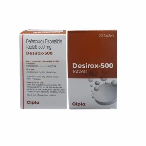 Deferasirox 500mg Desirox Tablet