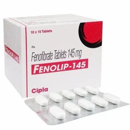 Fenofibrate 145mg Fenolip 145 Tablet