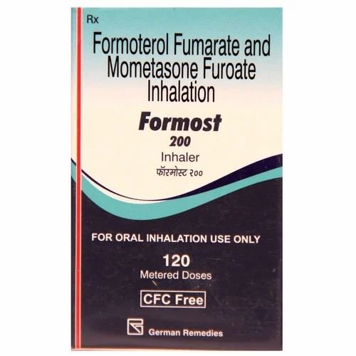 Formoterol 6mcg + Mometasone 200mcg Inhaler