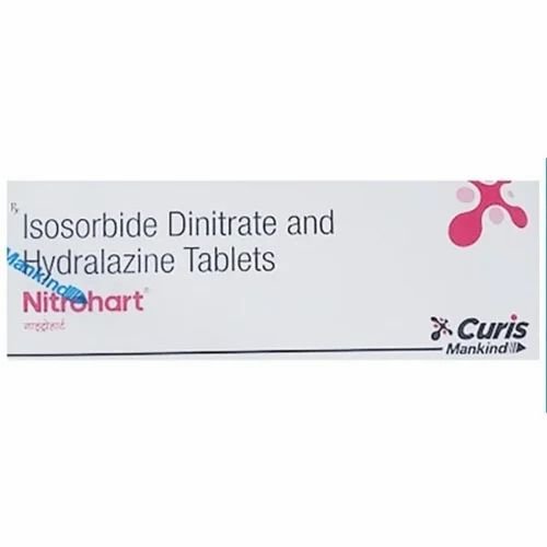 Isosorbide Dinitrate 20mg + Hydralazine 37.5mg Tablet