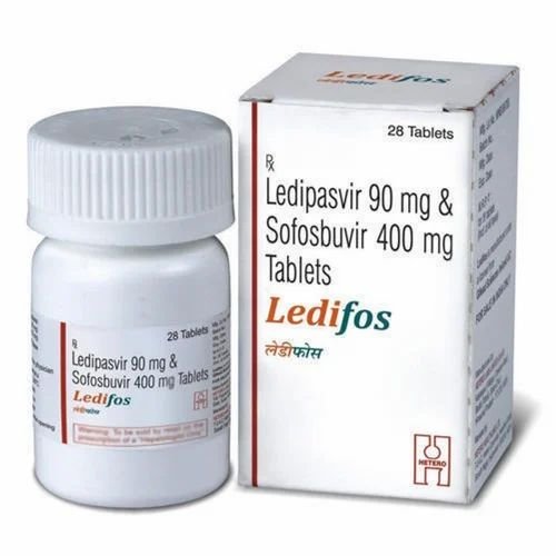 Ledipasvir 90mg + Sofosbuvir 400mg Ledifos Tablet