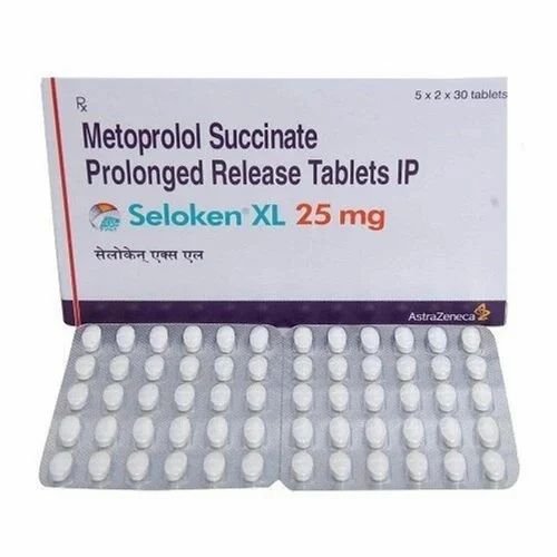 Metoprolol Succinate 23.75mg Seloken XL 25mg Tablet