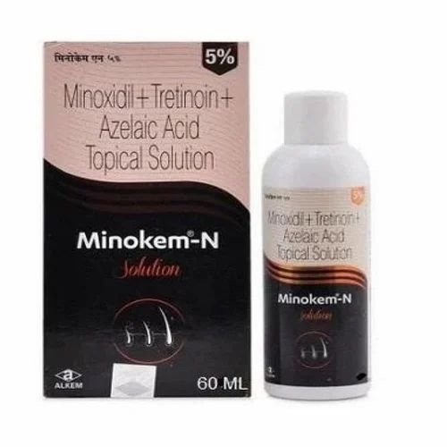 Minoxidil + Azelaic Acid + Tretinoin Minokem-N 5% Solution