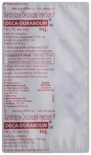 Nandrolone Decanoate 50mg Deca-Durabolin 50 Injection