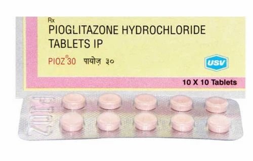 Pioglitazone 30 Mg Pioz 30 Tablets