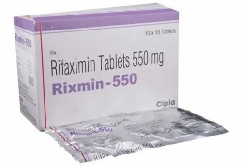 Rifaximin 550mg Rixmin 550 Tablet