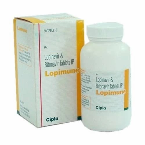 Ritonavir 50mg + Lopinavir 200mg Lopimune Capsule