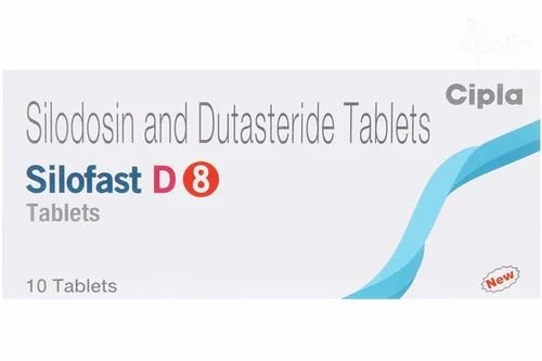 Silodosin 8mg + Dutasteride 0.5mg Tablet