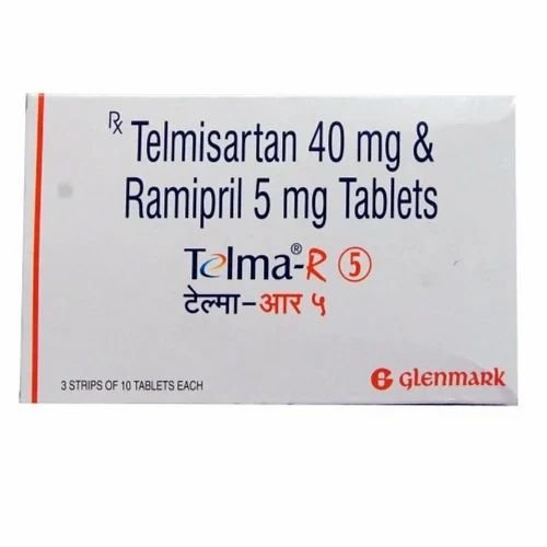 Telmisartan 40mg + Ramipril 5mg Tablet