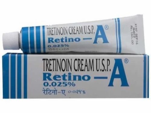 Tretinoin 0.025% w/w Retino-A 0.025% Cream