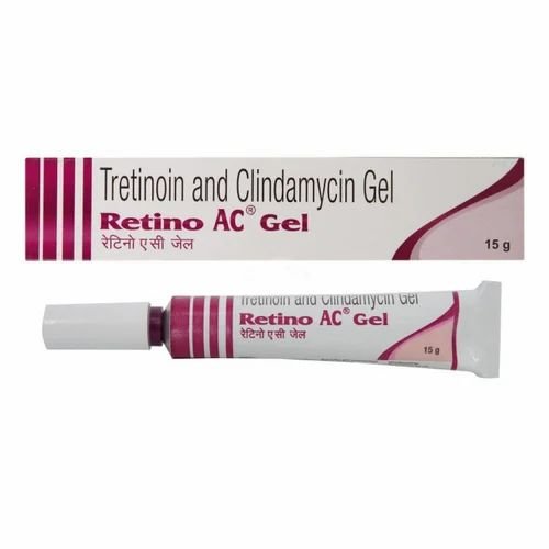 Tretinoin 1%w/w+Clindamycin 0.025%w/w Retino AC Gel